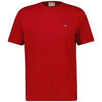 GANT Reg Shield Kurzarm-T-Shirt Ruby Red 2XL