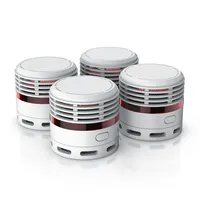 Brandson 4x Rauchmelder Mini - 10 Jahre Batterie -