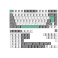 Keychron PBT Full Keycap-Set - Gray White Mint,