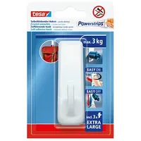 Tesa Powerstrips XL Eckig Klebehaken für max. 3,0 kg