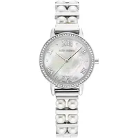 Julie Julsen - Damenuhr Edelstahl synth. Zirkonia Edelstahl Quarzwerk