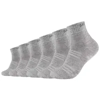 SKECHERS 6er PACK Skechers Unisex Quarter Socken SK42017 grau