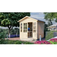 BERTILO Gartenhaus Teahouse Natur 226 cm x 234 cm