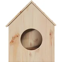 VidaXL Katzenhaus 41x50x50 cm Massivholz Kiefer