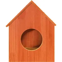 VidaXL Katzenhaus Wachsbraun 41x50x50 cm Massivholz Kiefer