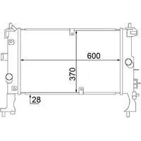 Mahle CR 1500 000S Kühlmittelkühler