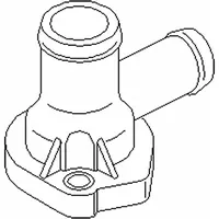 Topran Kühlmittelflansch, 107 917