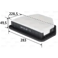 Valeo Luftfilter 585464