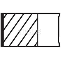 Mahle Original 011 58 N1 Kolbenringsatz