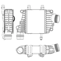 Mahle CI 410 000P Ladeluftkühler u.a. passend für JAGUAR