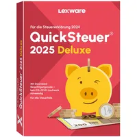 Lexware QuickSteuer 2025, für die Steuererklärung 2024