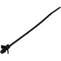 TRU Components TC-13069328 TC-WM-110-2.5-UVB-B Kabelbinder 110mm 2.5mm Schwarz mit