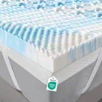 Wenta Gel-Memory-Schaum Topper 180 x 200 cm blau