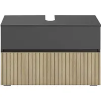Home Affaire Waschbeckenunterschrank HOME AFFAIRE "Wisla", schwarz (anthrazit, eiche