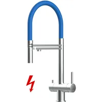 VIZIO NIEDERDRUCK 3 Wege Wasserhahn Einhebelmischer Blau