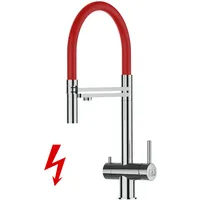 VIZIO NIEDERDRUCK 3 Wege Wasserhahn Einhebelmischer Rot