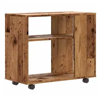 VidaXL Beistelltisch Altholz-Optik 70x35x55 cm Holzwerkstoff