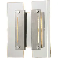 ESTO Wandleuchte Innen Wandlampe silber chrom Wohnzimmerleuchte led, Metall