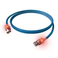 EasyLan CS1OBADAD0075 Netzwerkkabel, Patchkabel S/FTP blau, 7,5 m