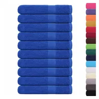 VidaXL Handtuch Saunatücher 10 Stk. Blau 80x200 cm 360