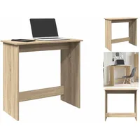 VidaXL Schreibtisch Sonoma-Eiche 80x40x75 cm Holzwerkstoff