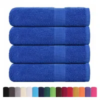 VidaXL Duschtücher 4 Stk. Blau 70x140 cm 360 g/m2