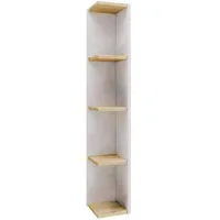 VCM Bücherregal 15 x 17 x 97 cm Mehrfarbig