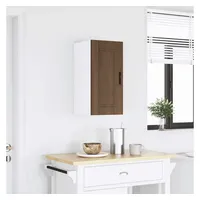 VidaXL Küchen-Hängeschrank Porto Braun Eichen-Optik Holzwerkstoff vidaXL