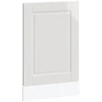 VidaXL Geschirrspülerblende Porto Hochglanz-Weiß 45x1,5x67 cm