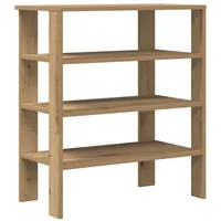 VidaXL Schuhregal Artisan-Eiche 61x32x70 cm Holzwerkstoff,