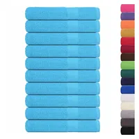 VidaXL Handtücher 10 Stk. Türkis 100x200 cm 360 g/m2