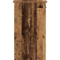 VidaXL Computerschrank mit Schublade Altholz-Optik 35x45x77 cm