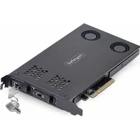 Startech 2M2-REMOVABLE-PCIE Schwarz