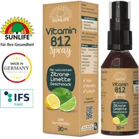 Sunlife SUNLIFE® Vitamin B12 Spray hochdosiert Energie & Nervensystem