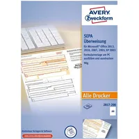 Avery Zweckform Papier - entfernbarer Klebstoff - mikro-perforiert -