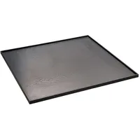 KAWOLA Holztablett Schwarz, Holz, 70x2x70 cm, Wohnzimmer, Sofas &