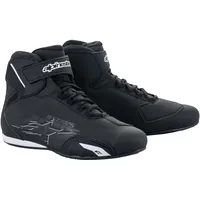 Alpinestars Sektor Motorradschuhe - Schwarz/Weiß - 9 US