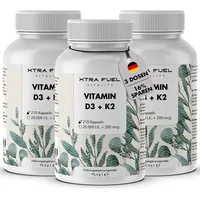 Xtra fuel Vitamin D3 + K2 Kapseln - 20.000