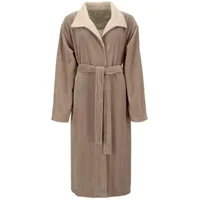 VOSSEN Bademantel Andorra Mischgewebe Beige L