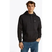 Tommy Jeans regular fit, Hoodie mit Label-Stitching, Black, L