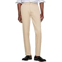 Tommy Hilfiger Herren Chino Hose Harlem Tapered Fit, Beige