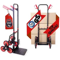Proregal Klappbarer Profi-Treppensteiger TAURUS 150 | HxBxT 110x45x61cm |