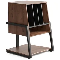 Fitueyes Design Plattenspieler Tisch HiFi Rack Für Plattenspieler Schallplatten