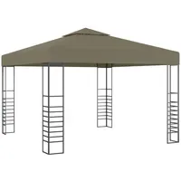 VidaXL Gartenzelt 3 x 3 m Taupe