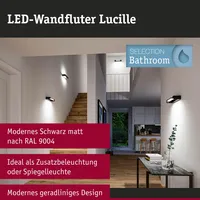 Paulmann 71204 Bad-Wandleuchte 11W Schwarz