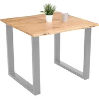 Ab:stil.art.moebel Derek 80 x 77 x 80 cm silber