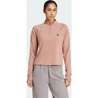Adidas Train Essentials Minimal Branding 1/4-Zip Oberteil Warm Clay
