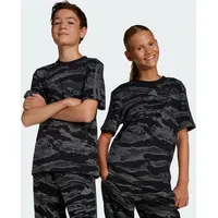 Adidas Seasonal Essentials Camo Kids T-Shirt Black / Grey