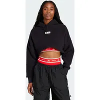 Adidas x MOON BOOT Cropped Hoodie Black S