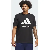Adidas Basketball T-Shirt Black S